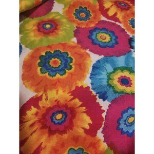 Flower Power Fabric Boho DIY Bold Home Decor Accent